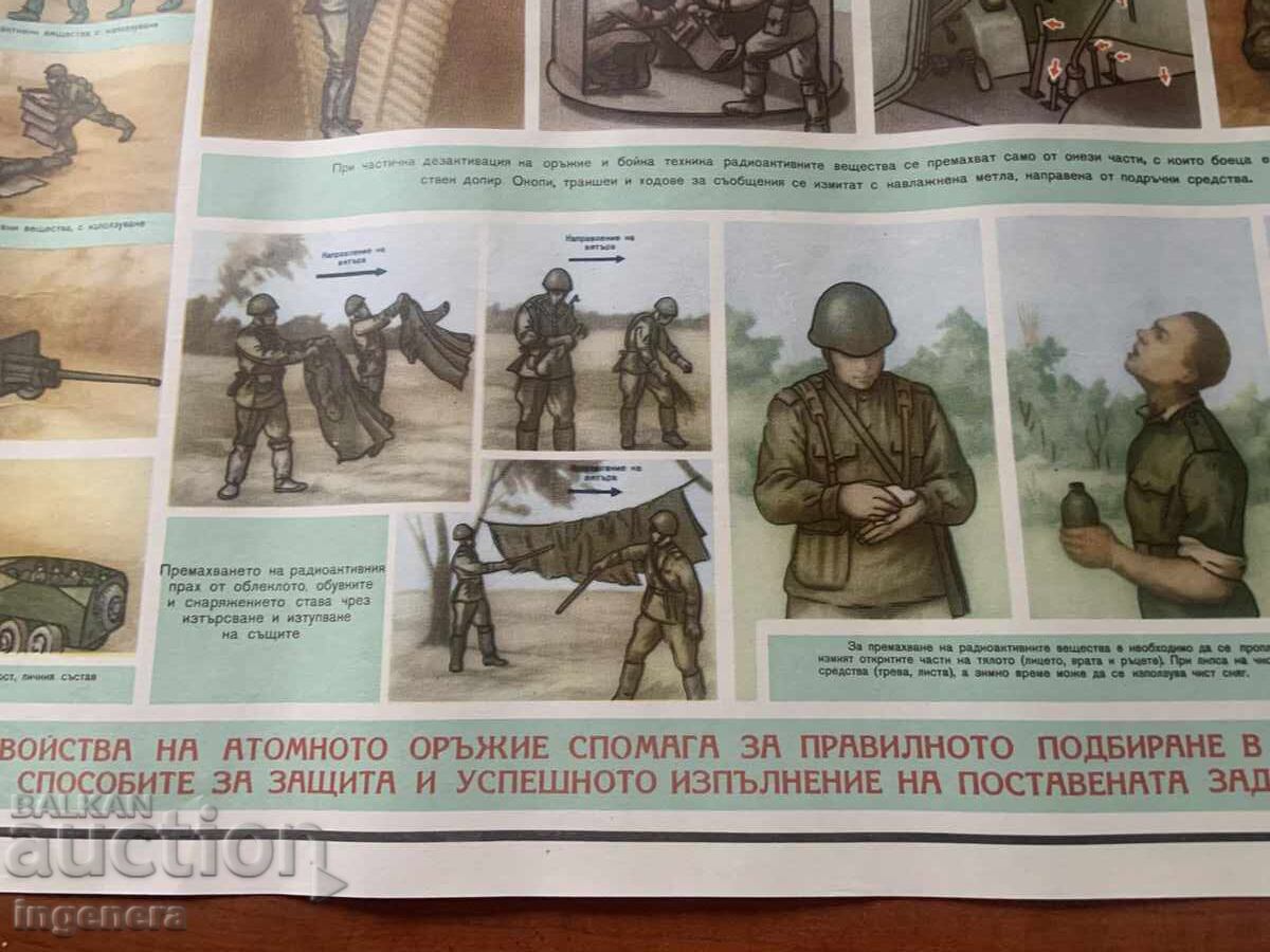 ΕΚΠΑΙΔΕΥΤΙΚΗ ΑΦΙΣΑ ΠΙΝΑΚΑΣ ΣΤΡΑΤΙΩΤΙΚΗ ΕΚΠΑΙΔΕΥΣΗ ΠΟΛΙΤΙΚΗ ΑΜΥΝΑ-70Χ50 ΕΚ με τιμή € 3.50 | 6.85 BGN