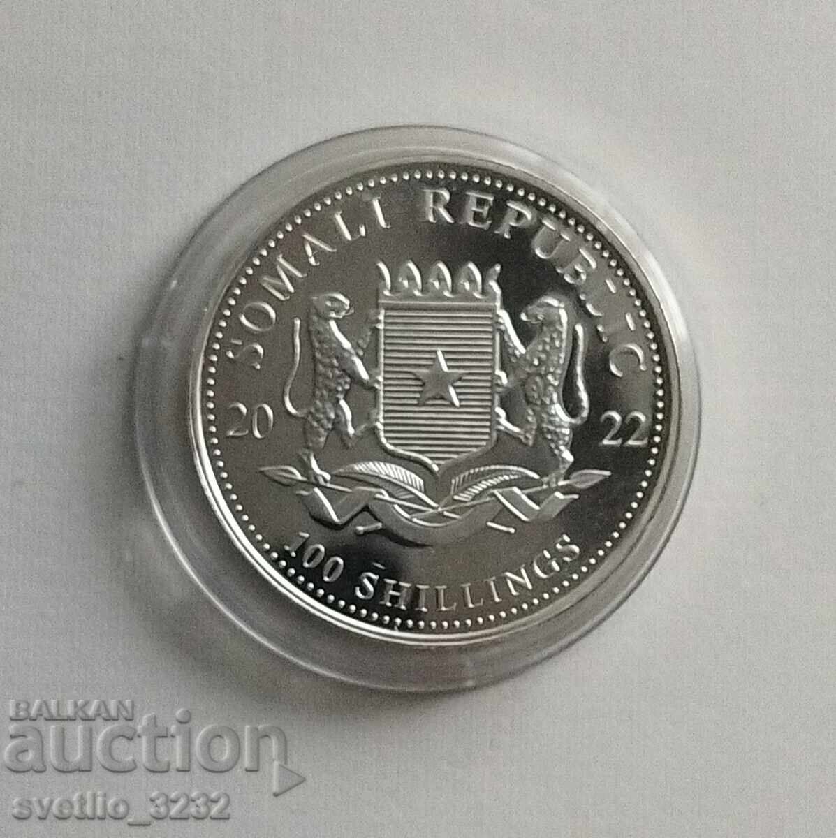 Silver 1 OZ 2022 Elephant with price € 125.00 | 244.48 BGN