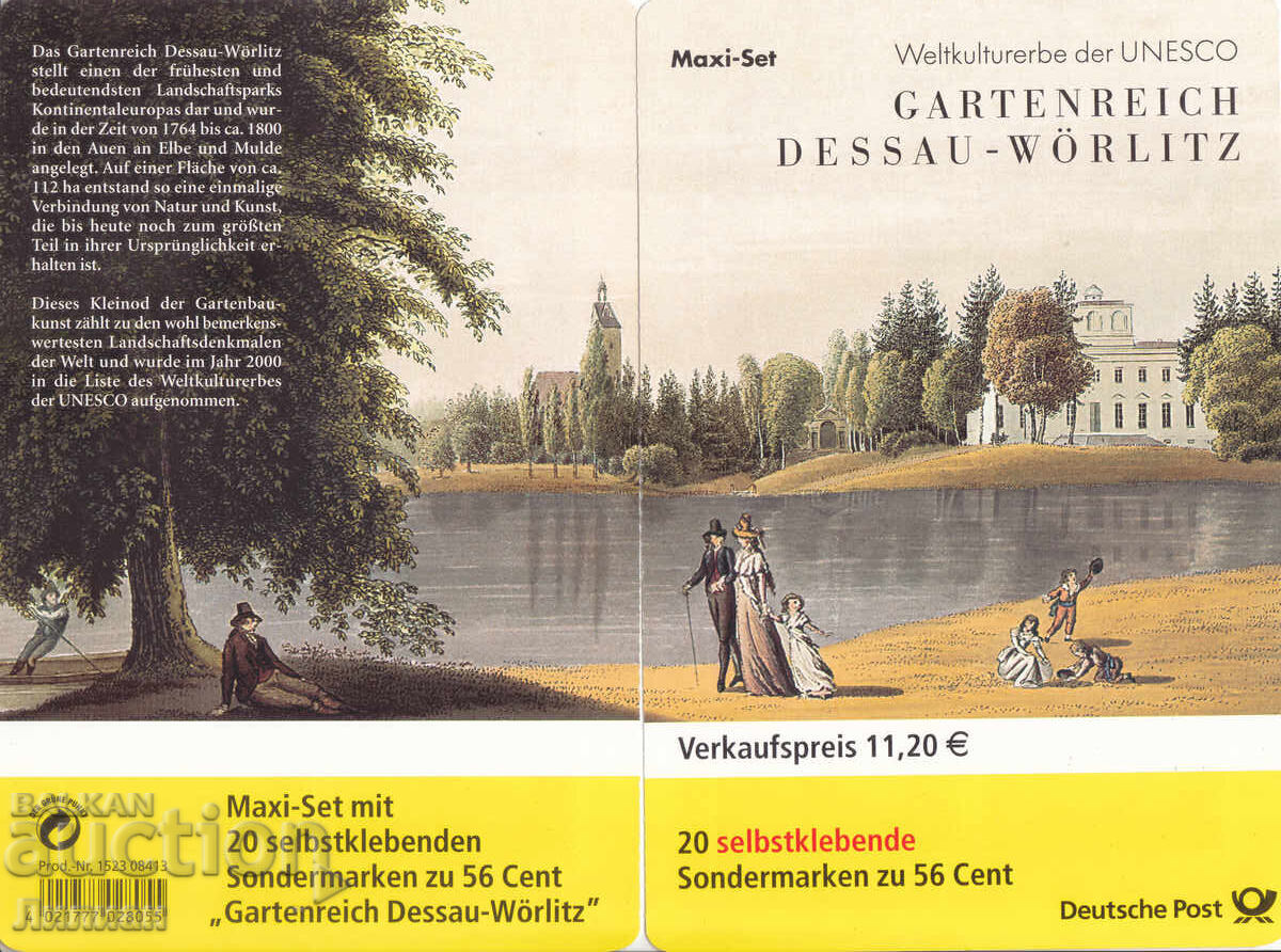 Carnet 2002 Germania cu preț € 5.00 | 9.78 BGN