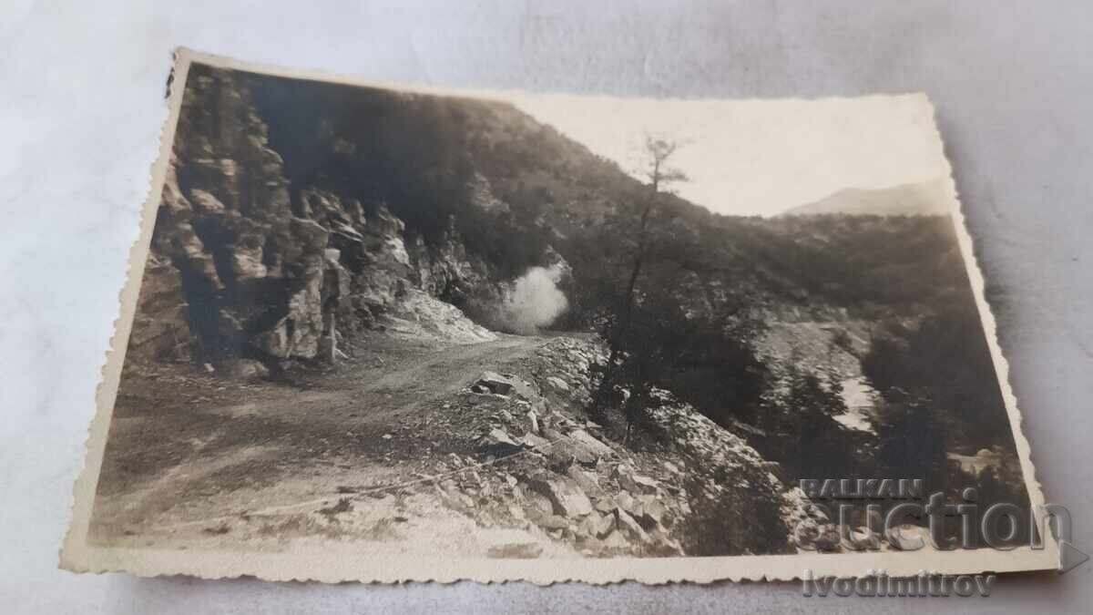 Fotografie șosea nouă în munți