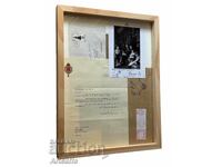 Симеон Сакскобургготски-царското сем.,подписана фотография