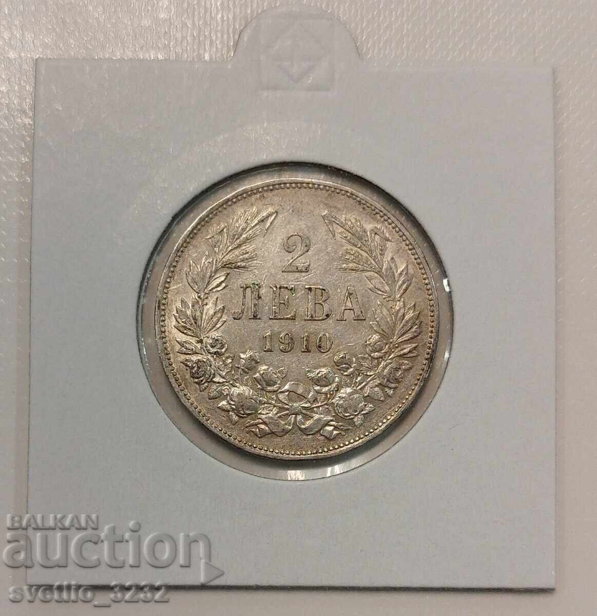 2 лева 1910