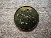 Indonezia - 50 de rupii (1992)