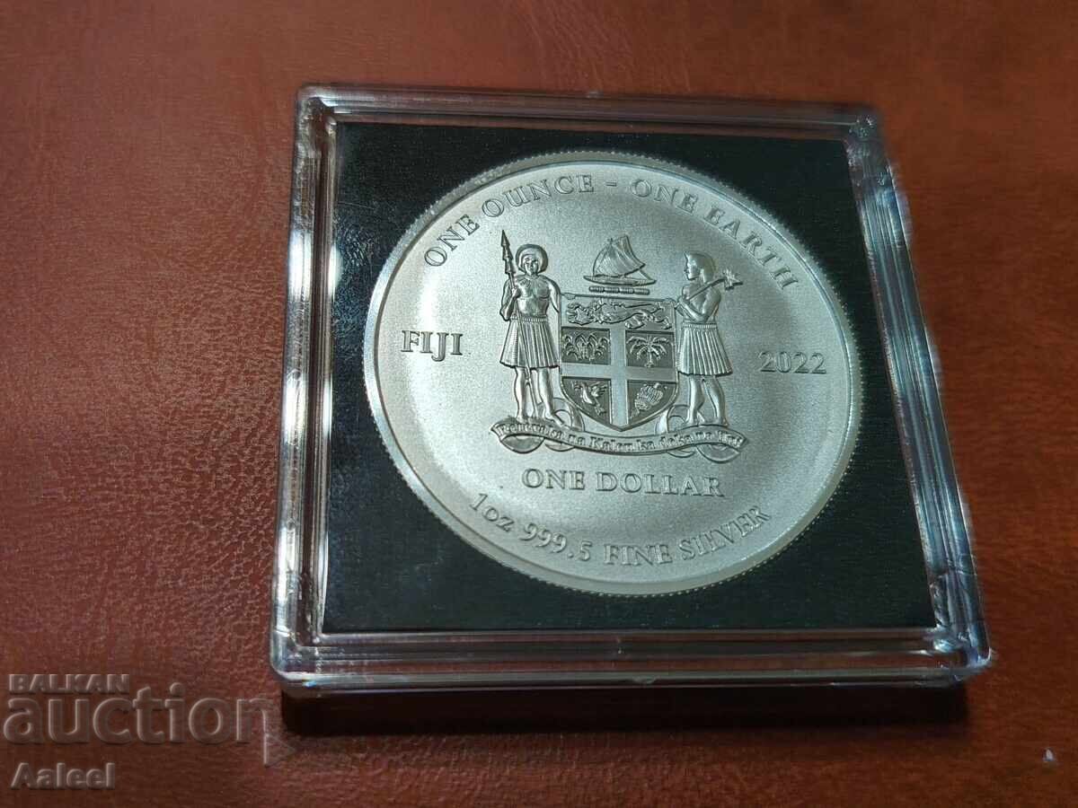Licitație Argint 1 oz Fiji 2022 Ou de Paște