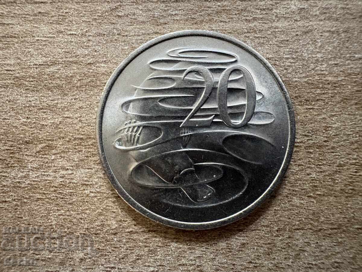 Australia - 20 cenți (1980)