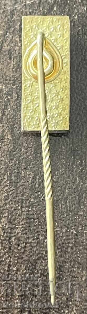 43362 RDG Germania de Est insignă turn radio televiziune Berlin cu preț € 2.00 | 3.91 BGN