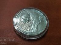 Ασήμι 1 oz Γιβραλτάρ 2021 Medusa's Head