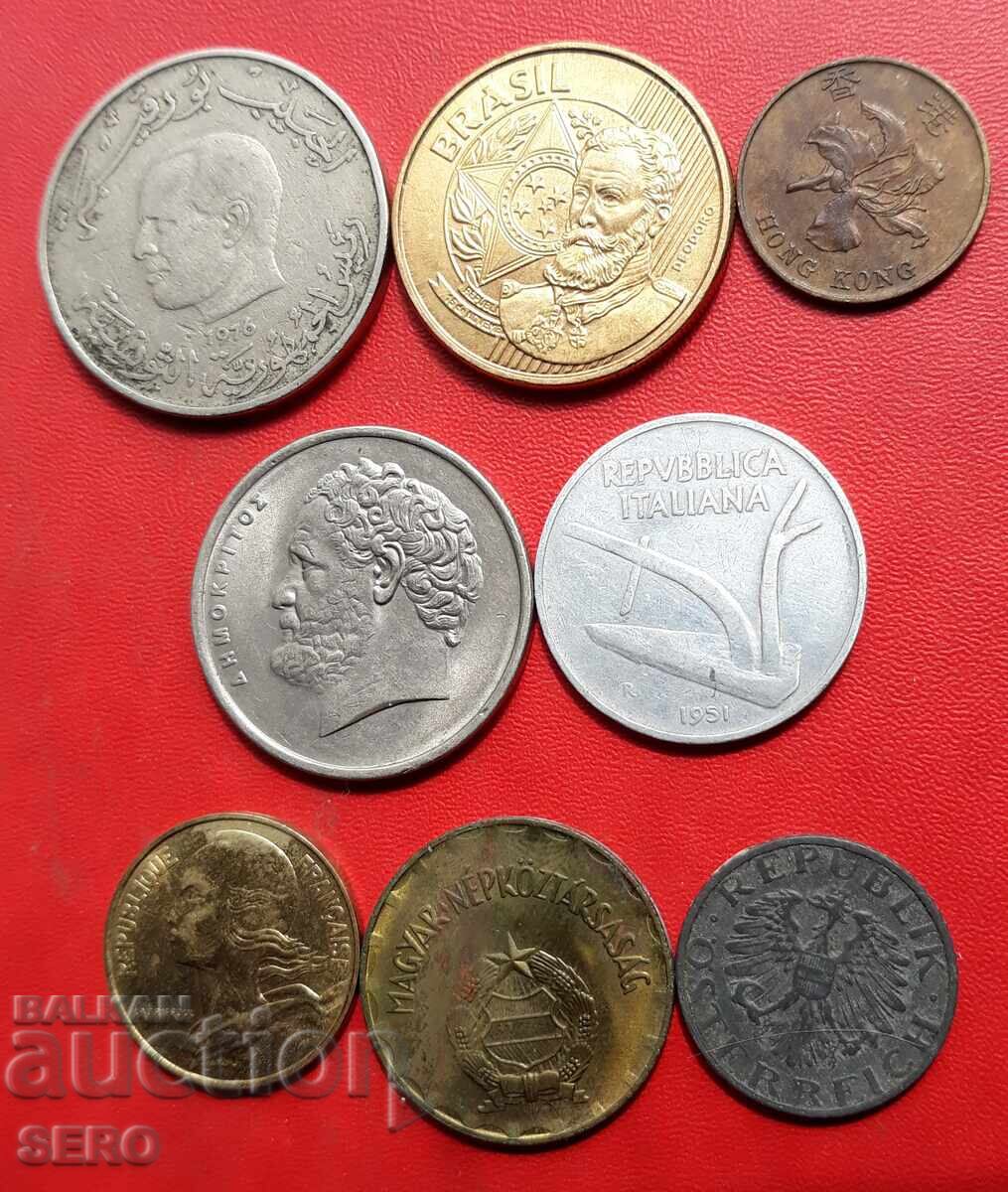Смесен лот от 8 монети с цена € 0.50 | 0.98 лв.