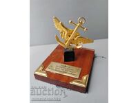 Plaque awarded to Associate Professor D.Sc. Zahari Tonchev