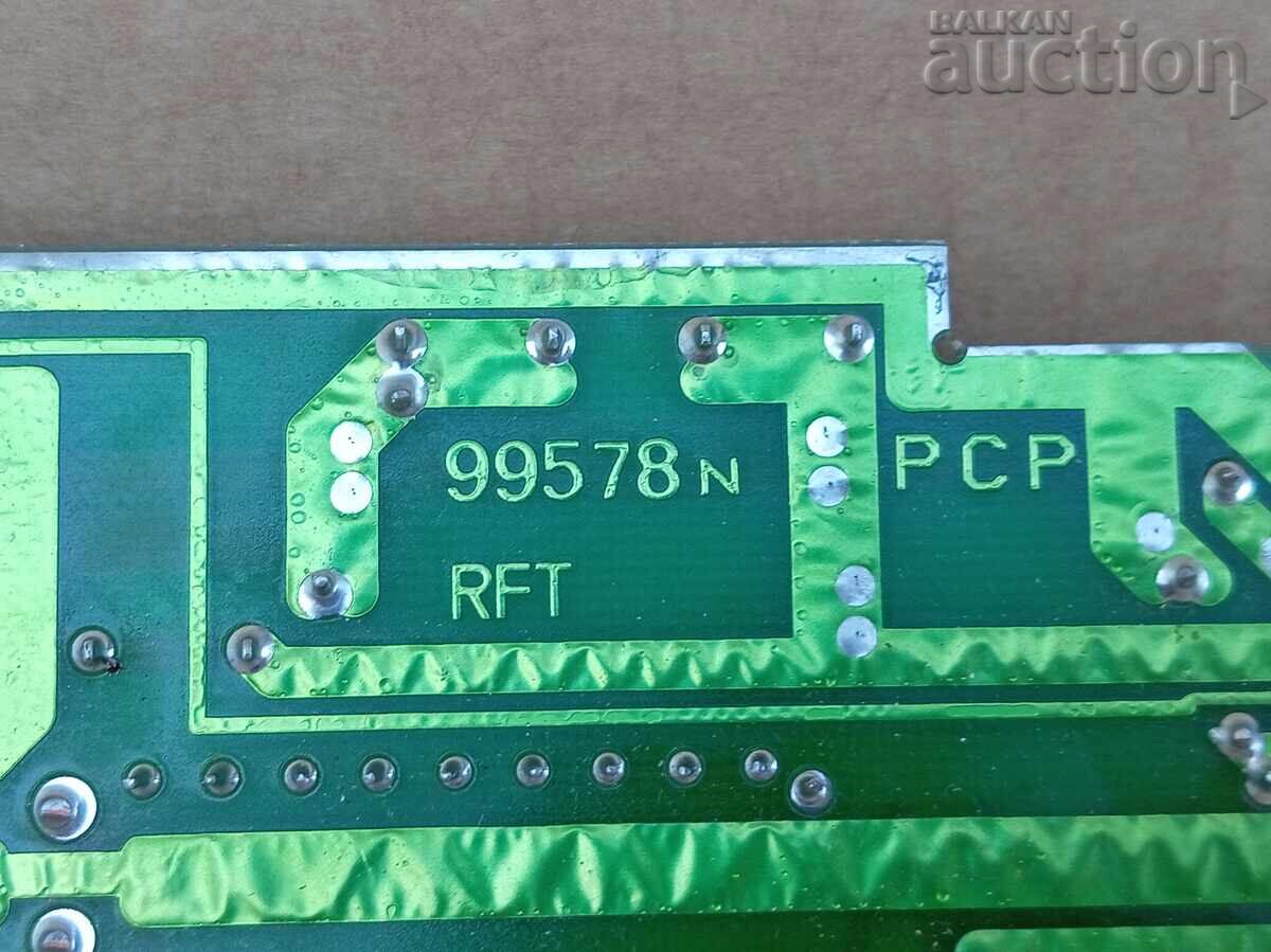 Placă electronică veche comutator industrial RFT RDG anii '70 '80 CPU - 7