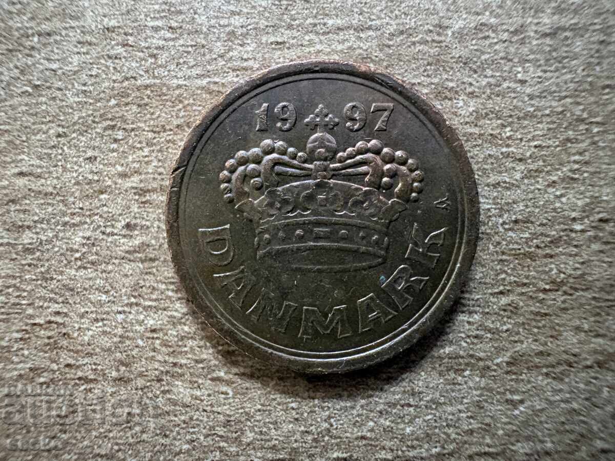 Denmark - 25 øre (1997) with price € 0.20 | 0.39 BGN