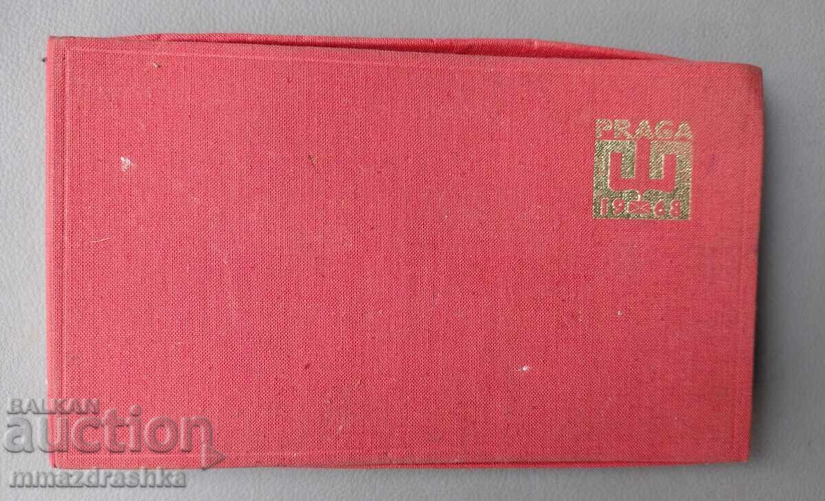 Livrarea Expoziția mondială de timbre poștale „PRAGA 1968” Plachetă