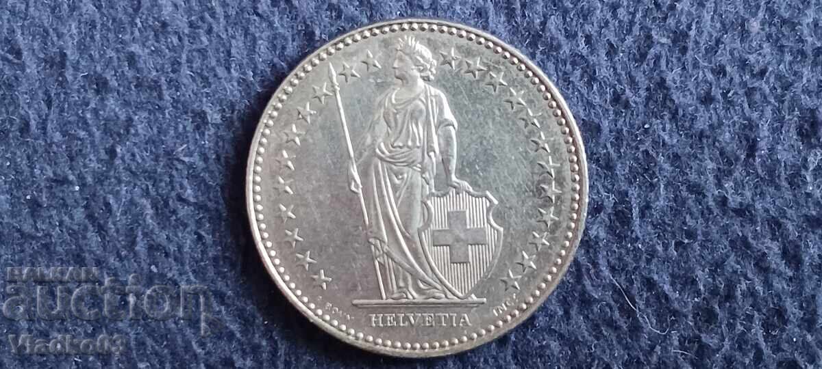 Ελβετία 2 φράγκα 1991 με τιμή € 1.99 | 3.89 BGN