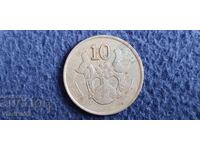 Κύπρος 10 σεντ 1992