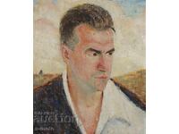 Борис Колев  ( 1906 -1982 ) маслени бои портрет
