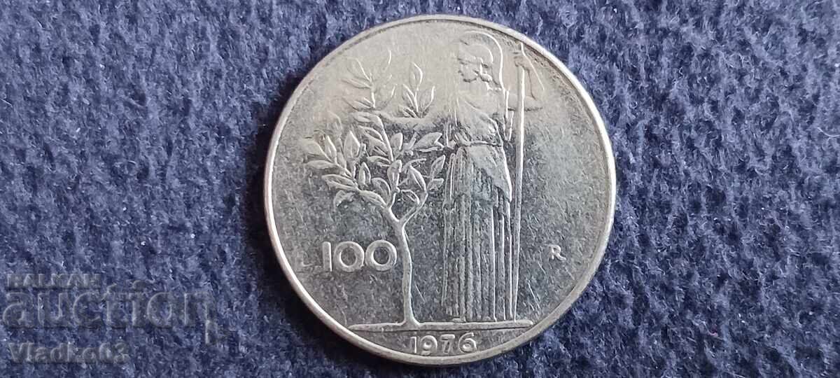 Ιταλία 100 λιρέτες 1976