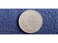 Τουρκία 5000 λίρες 1994 προ αποπληθωρισμού