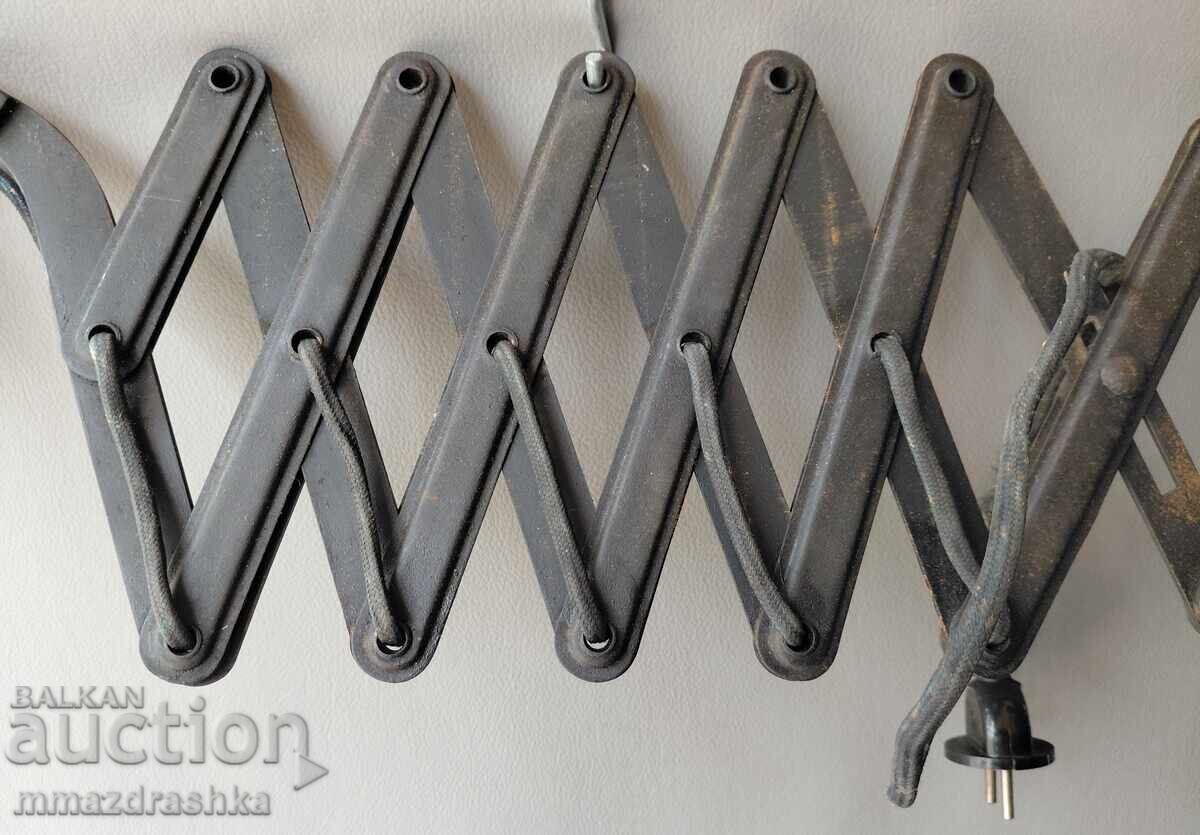 100-year-old industrial lamp with price € 0.01 | 0.02 BGN