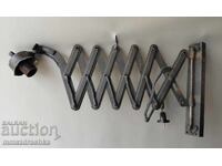 100-year-old industrial lamp