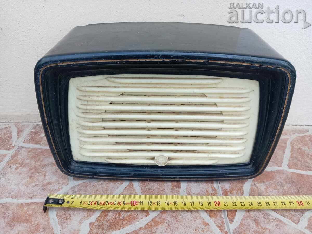 старинна бакелитова радиоточка радио 60те ЕЛПРОМ