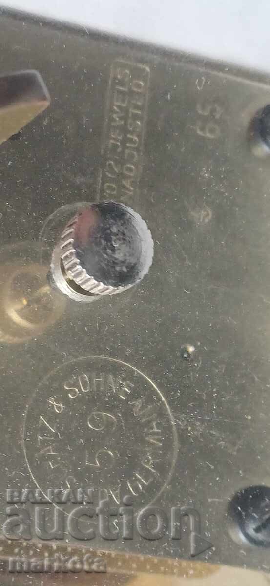 Ceas de masă german cu opt zile, tip trăsură - „Schatz & Söhne” - 6