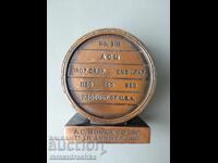 Butoiaș din cupru, suvenir, SUA