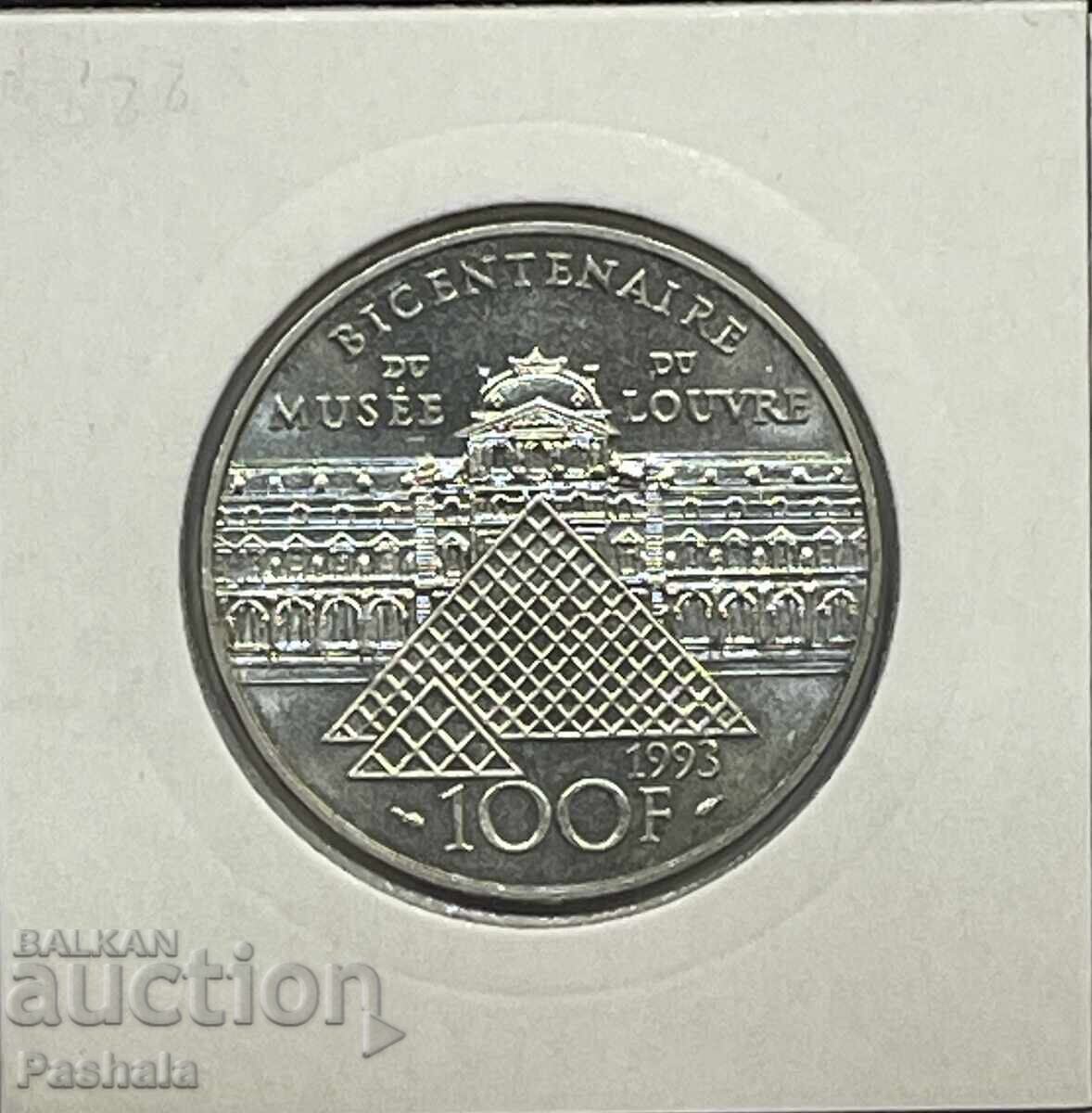 France 100 francs 1993 with price € 50.00 | 97.79 BGN