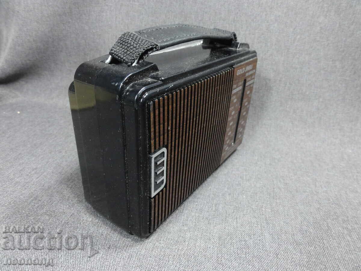 Аукцион БЗЦ СТАР РЕТРО ТРАНЗИСТОР РАДИО GOLD JINRU