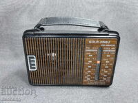 БЗЦ СТАР РЕТРО ТРАНЗИСТОР РАДИО GOLD JINRU