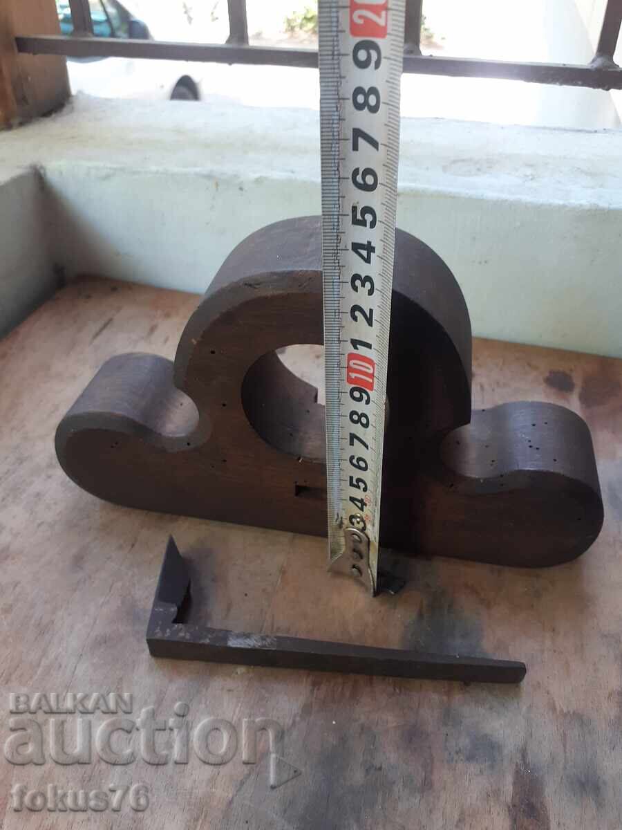 Rindea veche antică, unealtă de tâmplărie, primitivă - 6