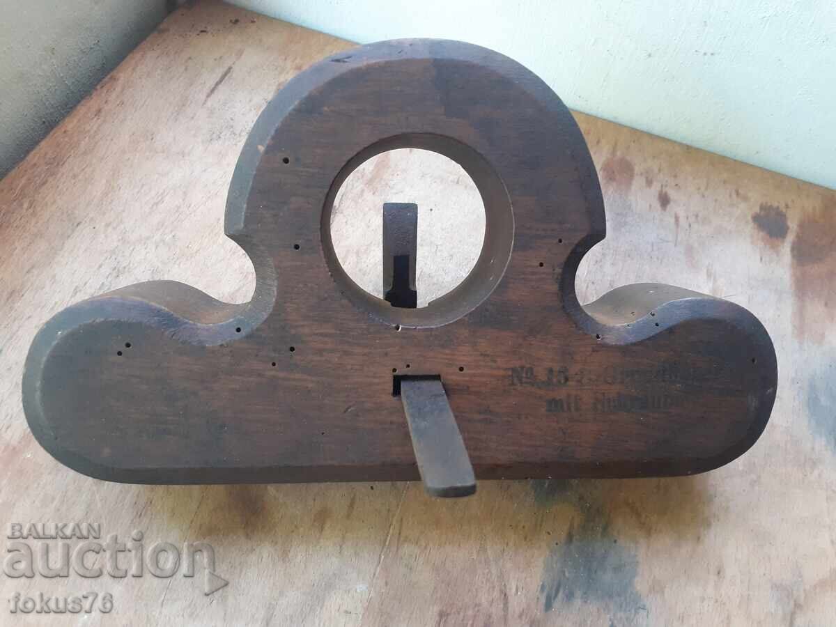 Rindea veche antică, unealtă de tâmplărie, primitivă