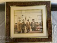 картина среща на приятели в кръчмата 2