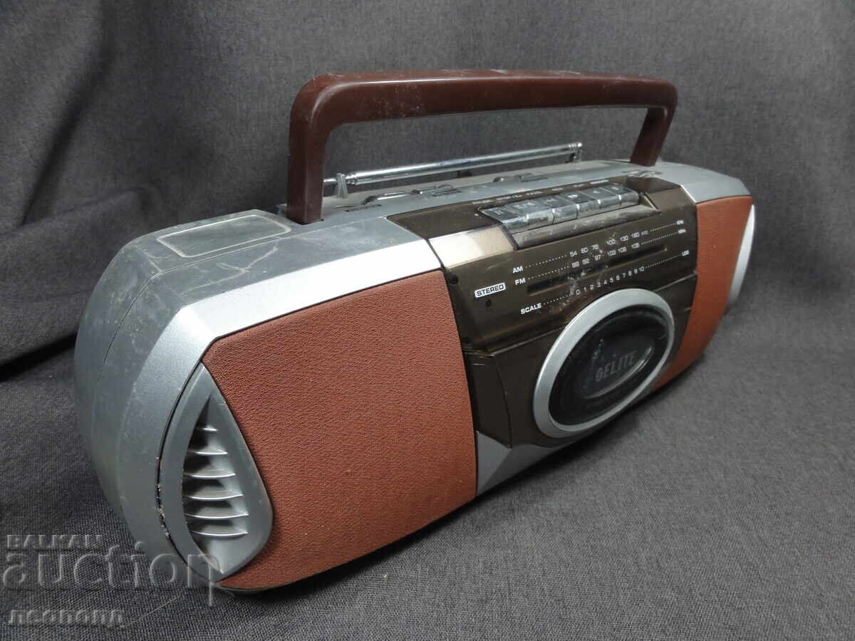 Аукцион БЗЦ СТАР РЕТРО ТРАНЗИСТОР РАДИО КАСЕТОФОН ELITE