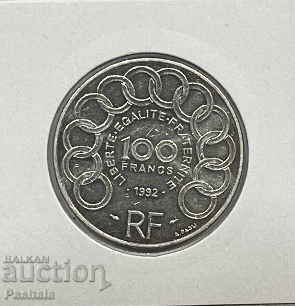 Γαλλία 100 φράγκα 1992 με τιμή € 40.00 | 78.23 BGN