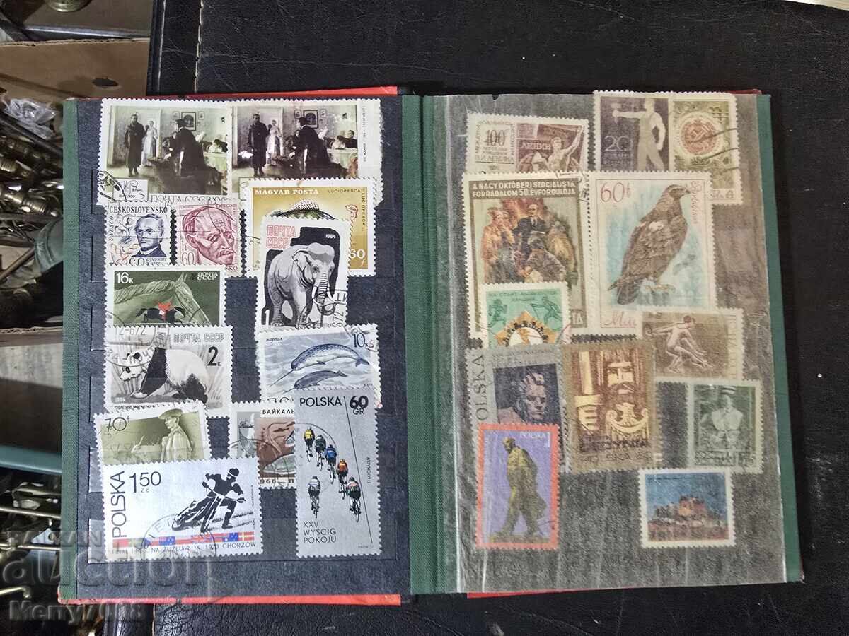 Livrarea Album de colecție pentru timbre poștale în stil retro !!!