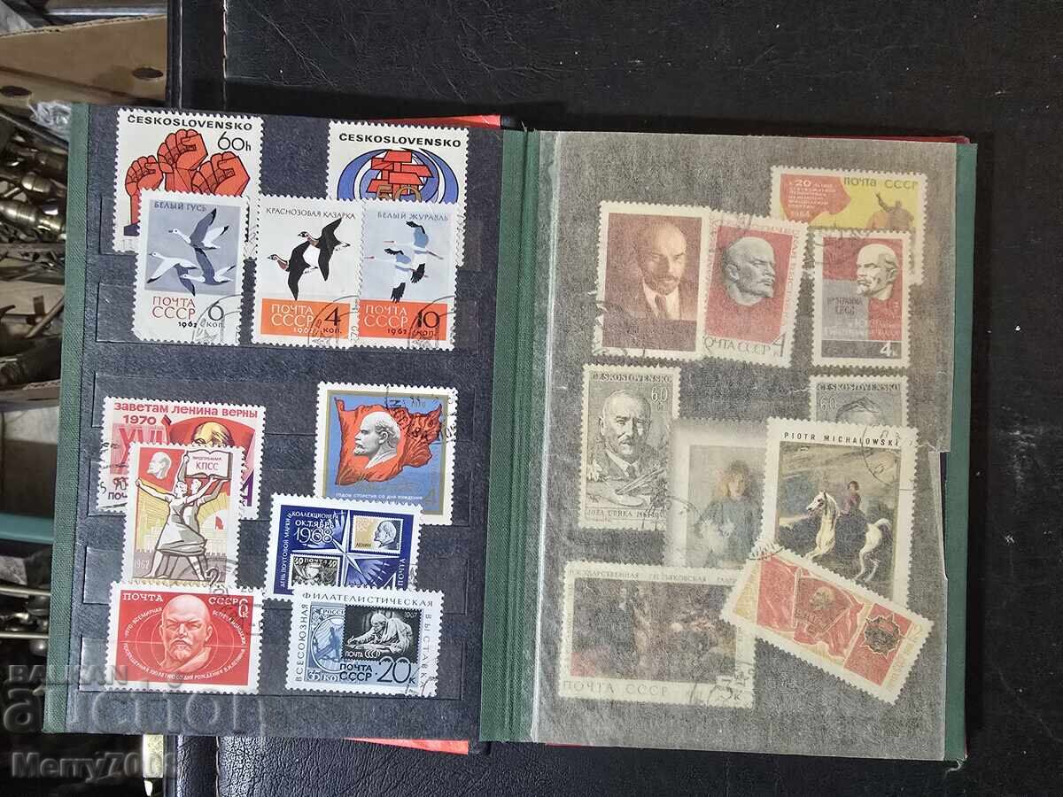 Album de colecție pentru timbre poștale în stil retro !!! - 6