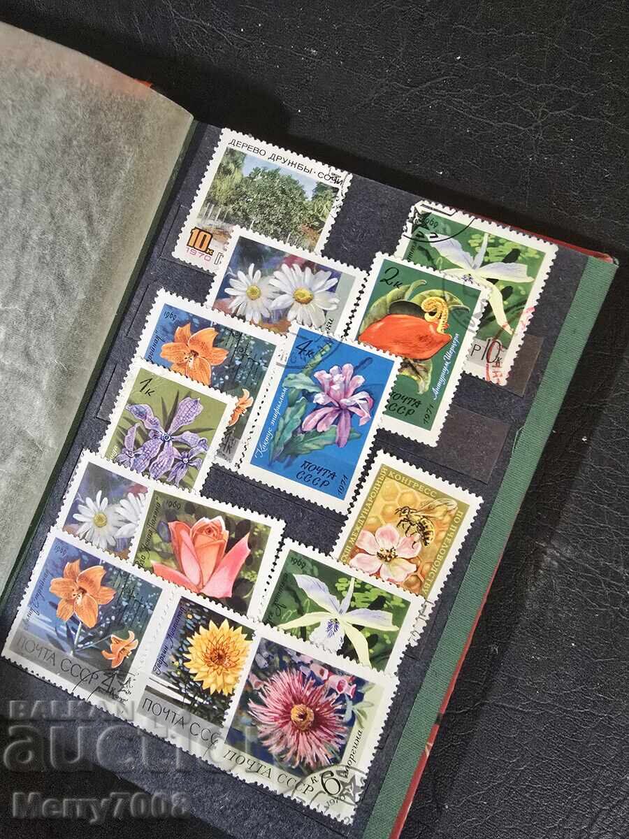 Album de colecție pentru timbre poștale în stil retro !!! - 7