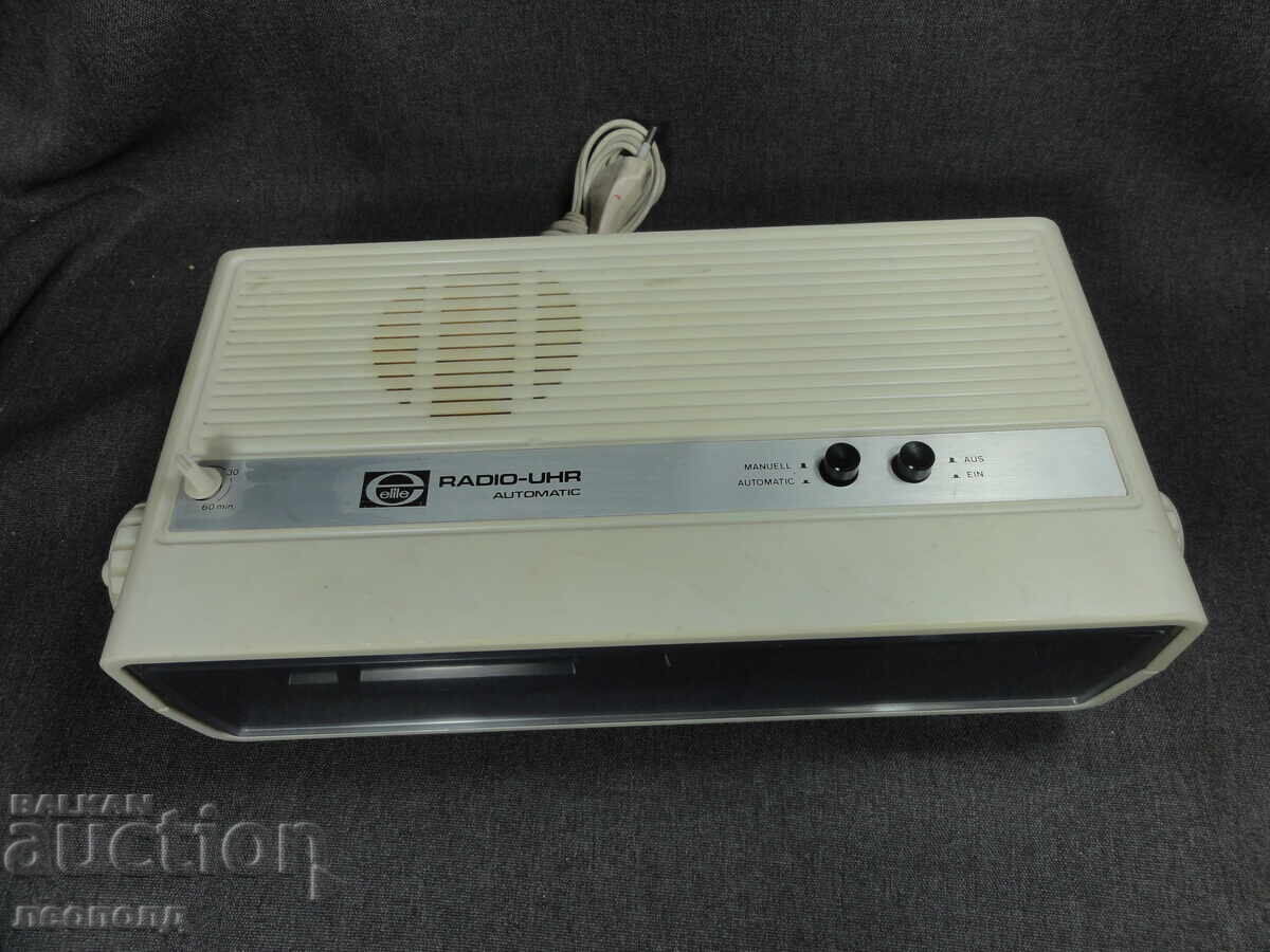 Доставка на БЗЦ СТАР РЕТРО ТРАНЗИСТОР РАДИО ЧАСОВНИК ELITE RADIO UHR