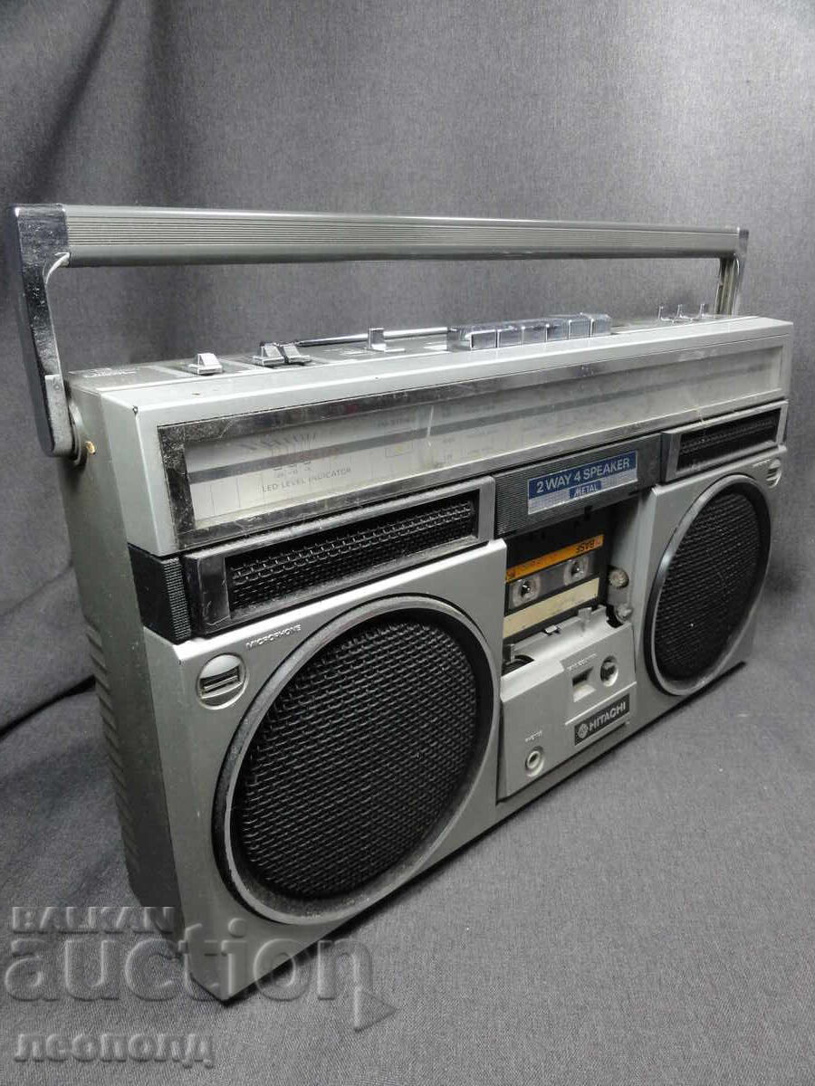 Аукцион БЗЦ СТАР РЕТРО ТРАНЗИСТОР РАДИО КАСЕТОФОН HITACHI