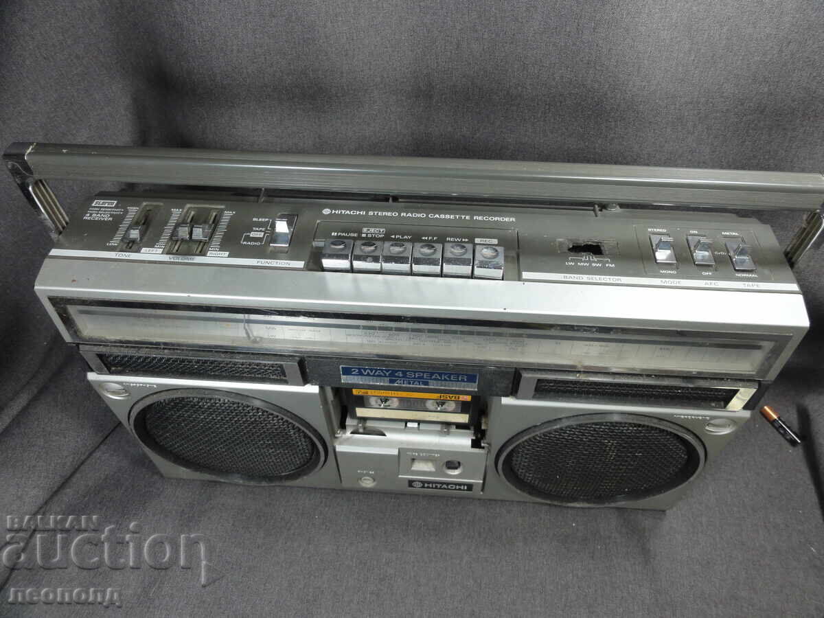 Доставка на БЗЦ СТАР РЕТРО ТРАНЗИСТОР РАДИО КАСЕТОФОН HITACHI
