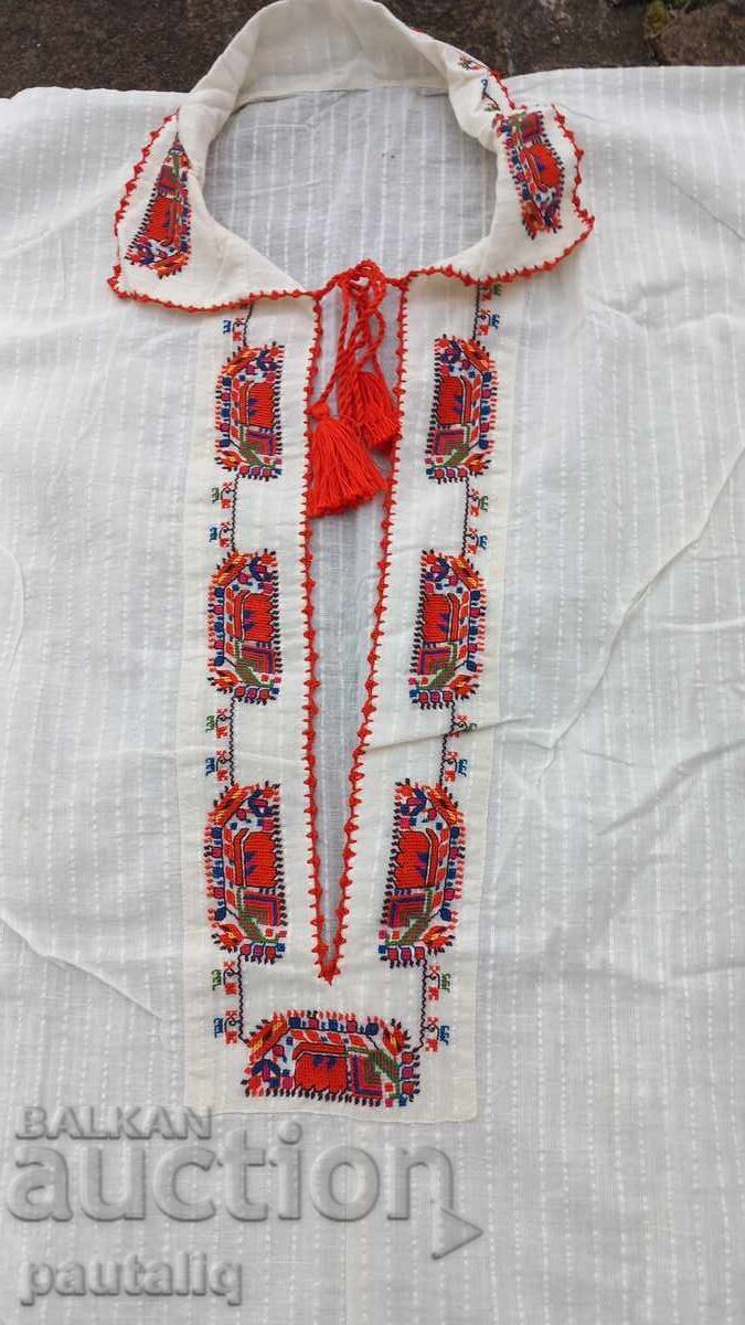 Licitație Cămașă de damă pentru costum popular, cu broderie