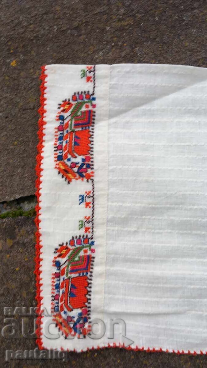 Cămașă de damă pentru costum popular, cu broderie - 5