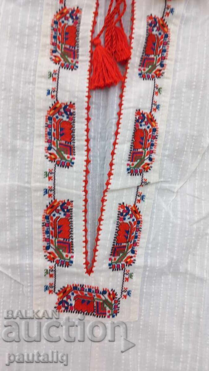 Cămașă de damă pentru costum popular, cu broderie - 6