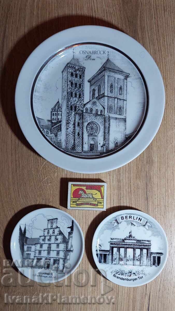 Porțelan Pana Germania pentru cunoscători, trei bucăți - 7