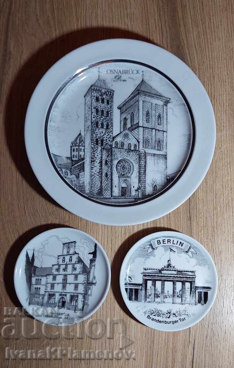 Porțelan Pana Germania pentru cunoscători, trei bucăți