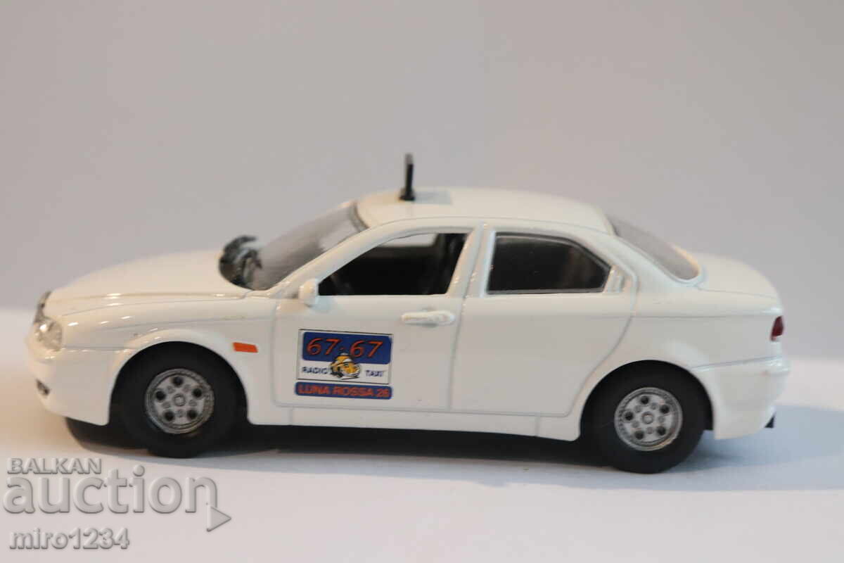 1/43 ALFA ROMEO 156 TAXI MAȘINUȚĂ JUCĂRIE MODEL cu preț € 0.01 | 0.02 BGN