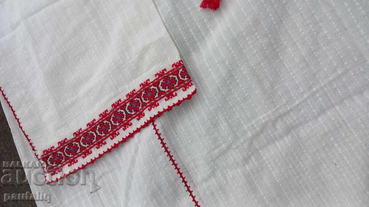 Cămașă de damă pentru costum popular, cu broderie - 5