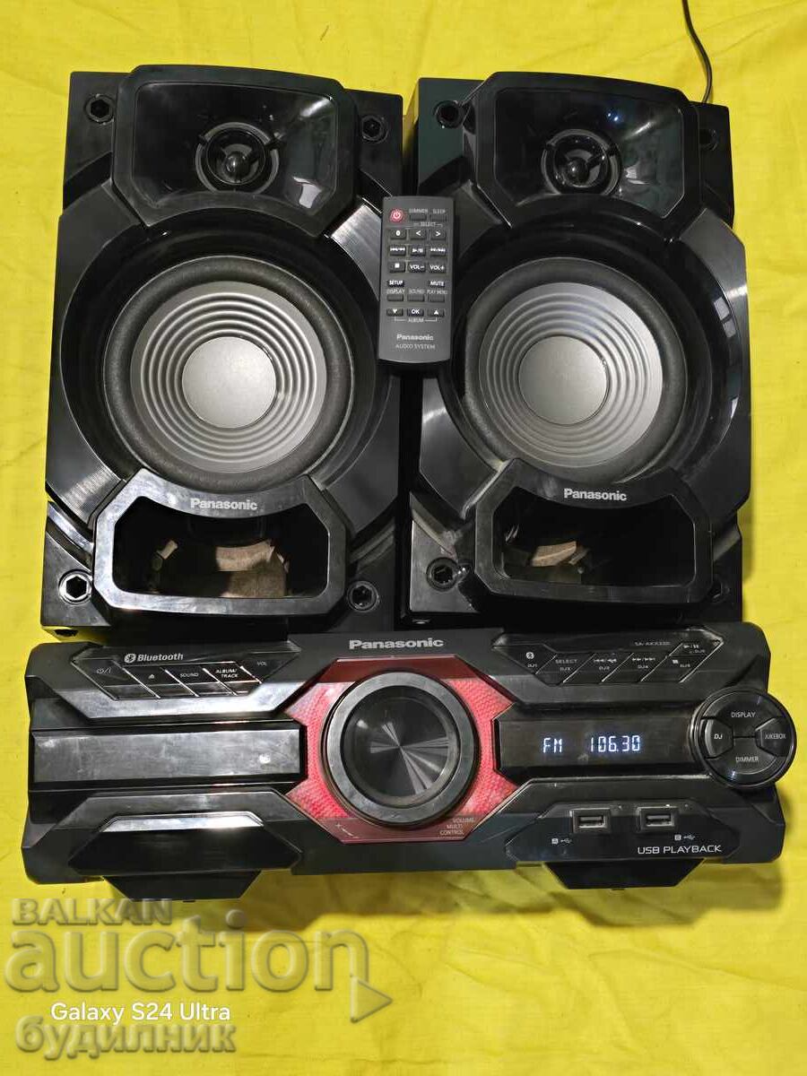 Livrarea Sistem audio în stare perfectă de funcționare. Panasonic. Sunet excelent. De vânzare