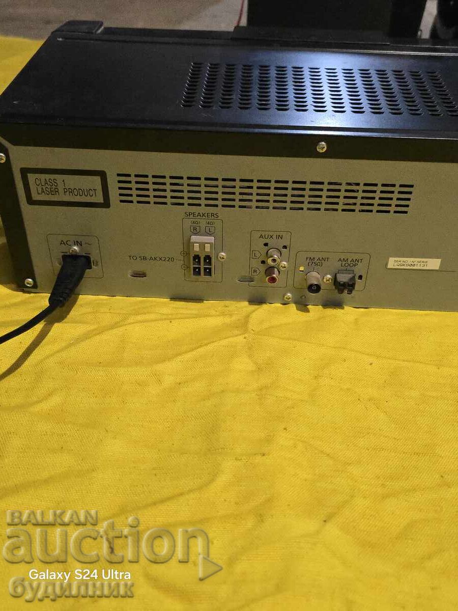 Sistem audio în stare perfectă de funcționare. Panasonic. Sunet excelent. De vânzare - 7