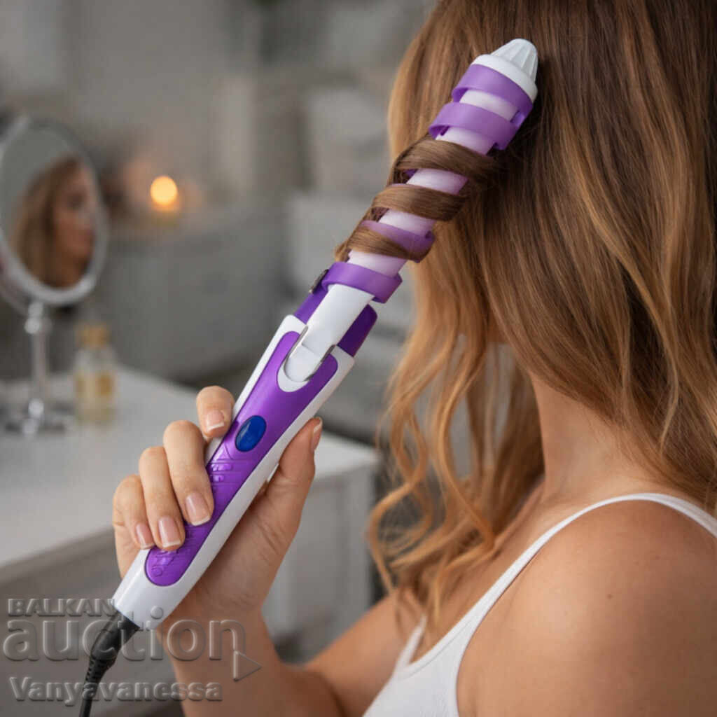 Ondulator pentru bucle perfecte acasă sau la salon cu preț € 11.34 | 22.18 BGN